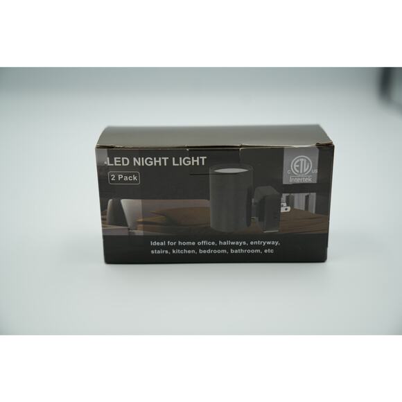 LED Night Light - 2 Pack (Total 4 lights) New & Sealed - Stylish and Bright! - Picture 3 of 7